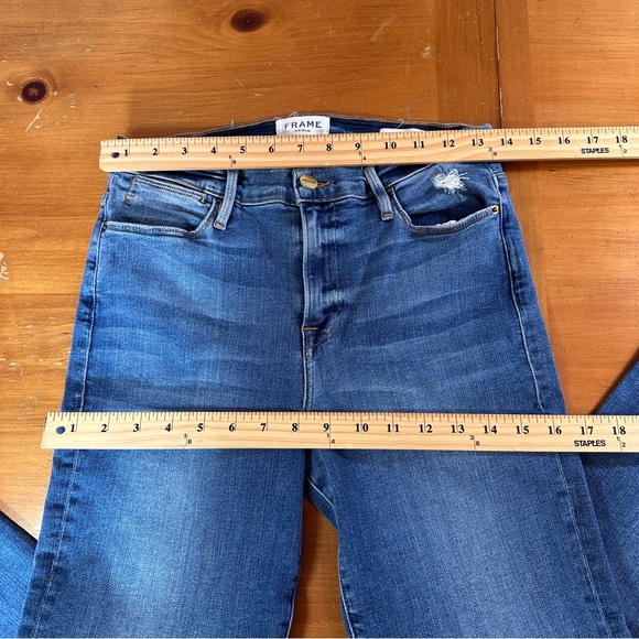 Frame Denim Women’s Le High Straight Jeans - Size 29 - Picture 3 of 8